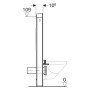 Geberit Monolith Plus Sanitärmodul für Stand-WC, 101 cm, Frontverkleidung aus Steinzeug (Kopie)