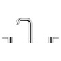 Duravit Circle 3-Loch Waschtischarmatur mit Zugstangen-Ablaufgarnitur