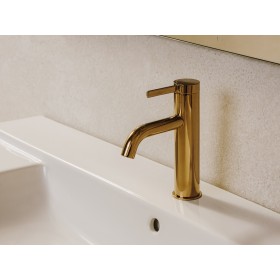 Miscelatore monocomando per lavabo Roca Ona con tappo a clic-clac