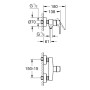 GROHE Start Einhand-Brausebatterie, 1/2" Aufputz