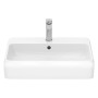Duravit Qatego Aufsatzbecken 60 x 47 cm, 1 Hahnloch mit HygieneGlace