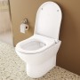 VitrA Integra Stand-WC VitrA Flush 2.0, back to wall, Tiefspüler ohne Spülrand