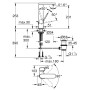 GROHE Plus Einhand-Waschtischbatterie L-Size