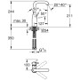 GROHE Essence Neu Einhand-Waschtischbatterie L-Size ohne Ablaufgarnitur