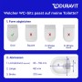 Duravit Universal WC-Sitz oval mit Absenkautomatik