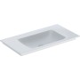 Geberit ONE Möbelwaschtisch 90 cm, Abgang vertikal, ohne Hahnloch, ohne Überlauf