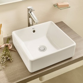 Lavabo d'appoggio rettangolare Roca The Gap, 39 cm
