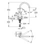 GROHE Eurosmart C Einhand- Spültischbatterie