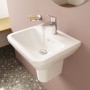 VitrA Integra Handwaschbecken 45 cm, mit Überlaufloch, 1 Hahnloch mittig