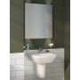 VitrA Integra Handwaschbecken 45 cm, mit Überlaufloch, 1 Hahnloch mittig
