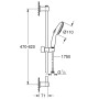 GROHE Vitalio Start 110 Brausestangenset 60 cm mit 3 Strahlarten