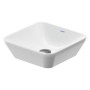Duravit D-Neo Aufsatzbecken 40 cm, ohne Hahnloch, ohne Überlauf