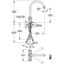 GROHE Costa Niederdruck Spültisch-Einlochbatterie