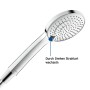 Duravit Brausehalterset mit Handbrause 3jet 11 cm MinusFlow
