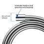 Duravit Brausehalterset mit Handbrause 3jet 11 cm MinusFlow