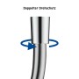 Duravit Brausehalterset mit Handbrause 3jet 11 cm MinusFlow
