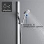 Duravit Brausehalterset mit Handbrause 3jet 11 cm MinusFlow