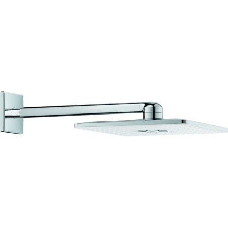 GROHE Rainshower SmartActive 310 Cube Kopfbrauseset mit 2 Strahlarten und Wandanschluss