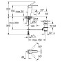 GROHE Feel Einhand-Waschtischbatterie, 1/2" S-Size