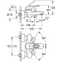 GROHE Eurostyle Einhand-Wannenbatterie DN 15