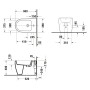 Duravit Qatego Stand Bidet mit HygieneGlace