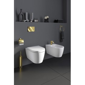 Rubinetto bidet monocomando Duravit Wave con tappo di scarico a tirante