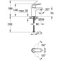 GROHE Eurosmart Cosmopolitan Einhand-Waschtischarmatur