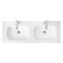 Duravit Sivida Doppelwaschtisch 129 cm