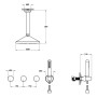 VitrA Liquid Duschsystem mit Duschkopf und Handbrause