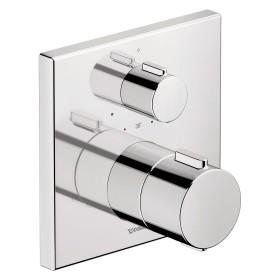 Duravit Thermostatarmaturen Thermostat Unterputz Set, 1 Verbraucher, eckig