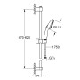GROHE Vitalio Start 110 Brausestangenset 60 cm mit 2 Strahlarten