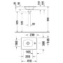 Duravit Sivida Waschtisch 41 cm