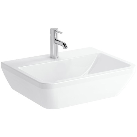 VitrA Integra Waschtisch 60 cm, ohne Überlaufloch, 1 Hahnloch mittig