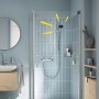 GROHE Vitalio Start 110 Handbrause mit 3 Strahlarten