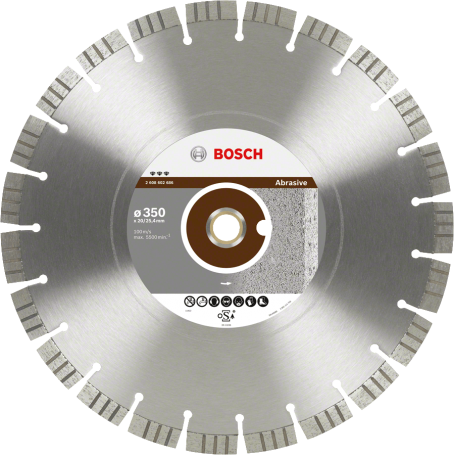 Bosch Diamanttrennscheiben Best for Abrasive Segm. 15 mm