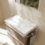 hansgrohe Xelu Q Waschbecken 80 x 48 cm ungeschliffen, mit 1 Hahnloch