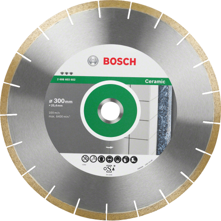 Bosch Diamanttrennscheiben Best for Ceramic and Stone Segm. 10 mm