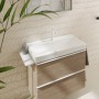 hansgrohe Xelu Q Waschbecken 80 x 48 cm ungeschliffen, mit 1 Hahnloch