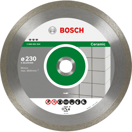 Bosch Diamanttrennscheiben Best for Ceramic Segm. 10 mm