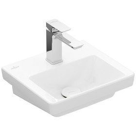 Villeroy & Boch Subway 3.0 Lavabo 37 cm, con 1 foro per rubinetto, senza troppo pieno