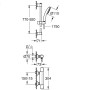GROHE Precision Start Thermostat-Brausebatterie 1/2" mit Brausegarnitur 90 cm