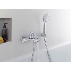 Duravit D-Code Einhebel-Wannenmischer Aufputz