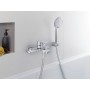 Duravit D-Code Einhebel-Wannenmischer Aufputz