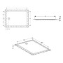 Geberit Setaplano Duschfläche 180 x 90 cm