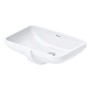 Duravit No. 1 Einbauwaschtisch 49 cm, ohne Hahnloch, mit Überlauf