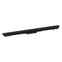 hansgrohe RainDrain Match Plus Fertigset Duschrinne 90 cm mit höhenverstellbarem Rahmen