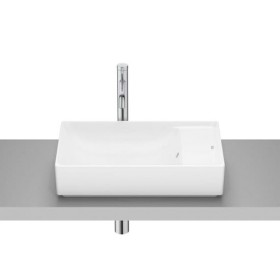 Roca Ona Aufsatz-Waschtisch 55 x 34,5 cm Becken links, rechteckig