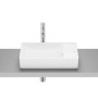 Roca Ona Aufsatz-Waschtisch 55 x 34,5 cm Becken links, rechteckig