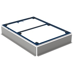 Geberit Installationsrahmen für Setaplano Duschfläche 140 x 80 cm, für 6 Füße