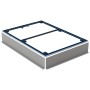 Geberit Installationsrahmen für Setaplano Duschfläche 140 x 80 cm, für 6 Füße